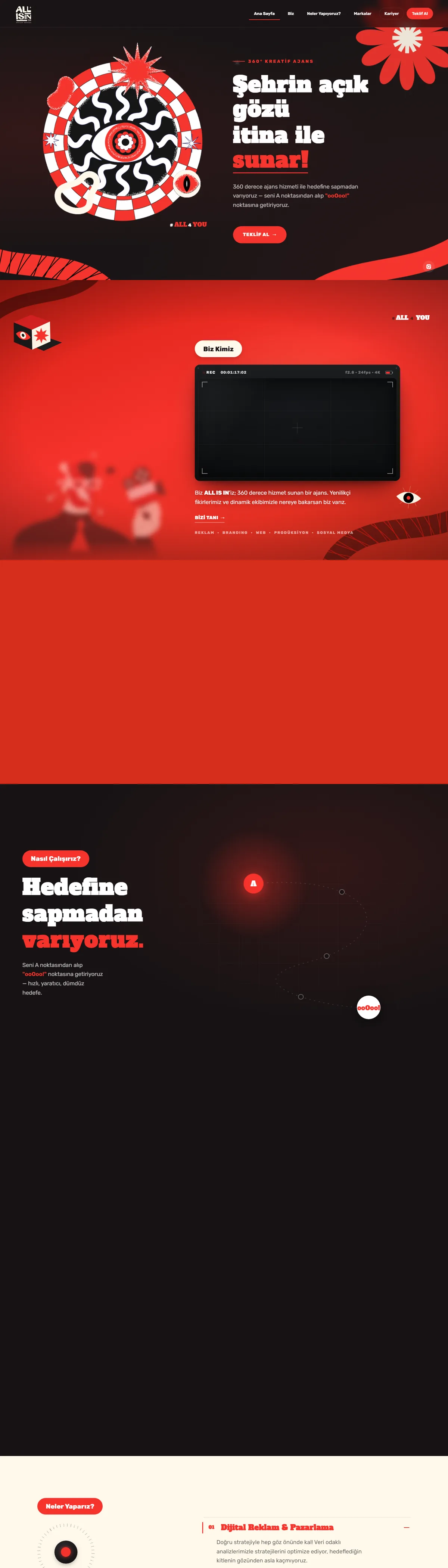 AllisinCreative — site ekran görüntüsü